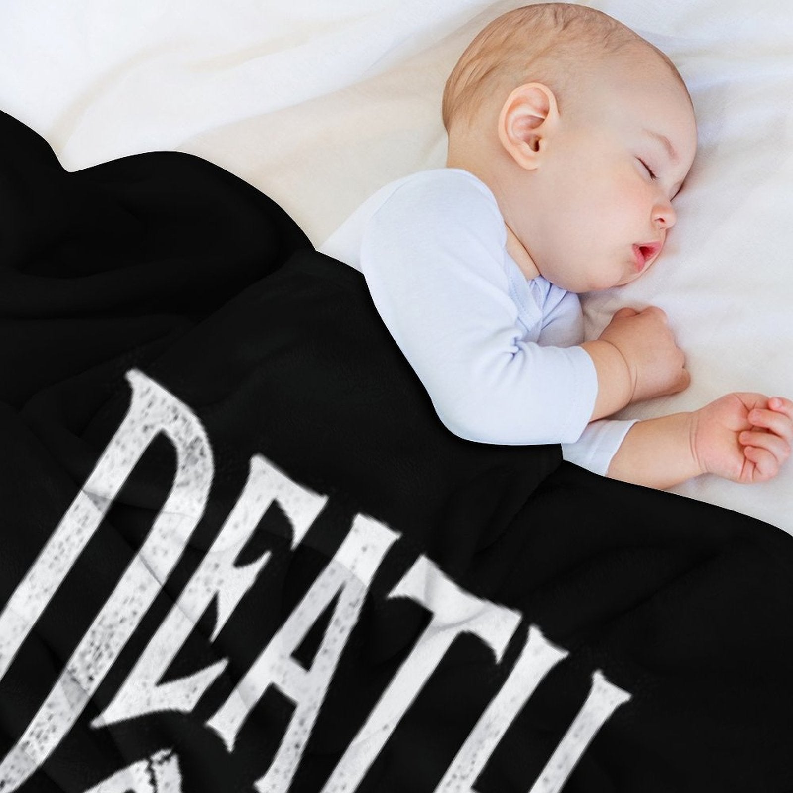 Death By Pizza Eco-conscious Throw Blanket