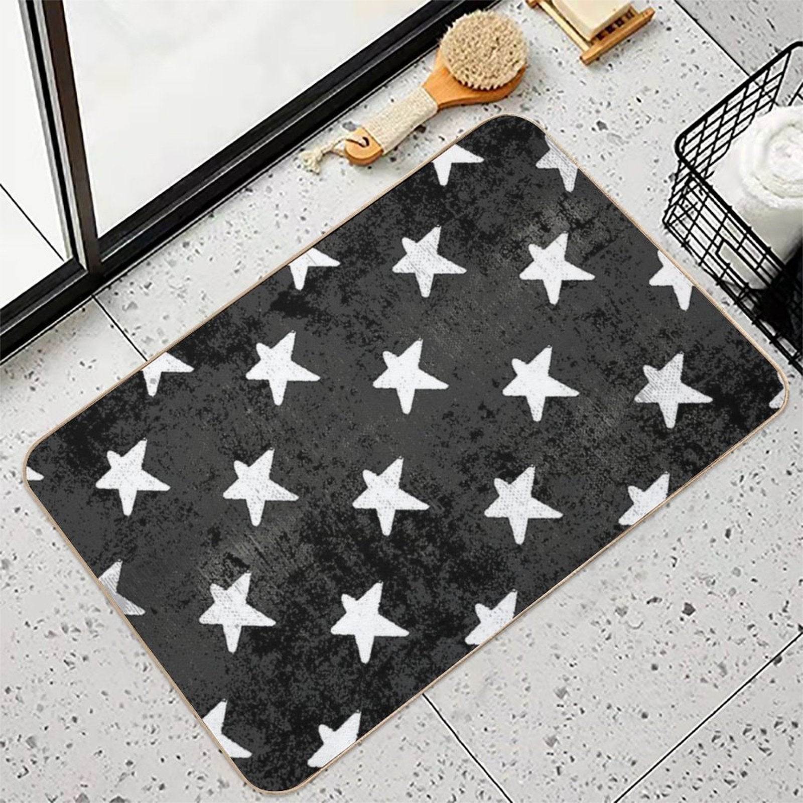 White Star  Versatile Bath Mat