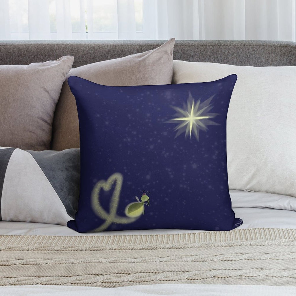 Ray And Evangeline Soft Fade-Resistant Throw Pillow