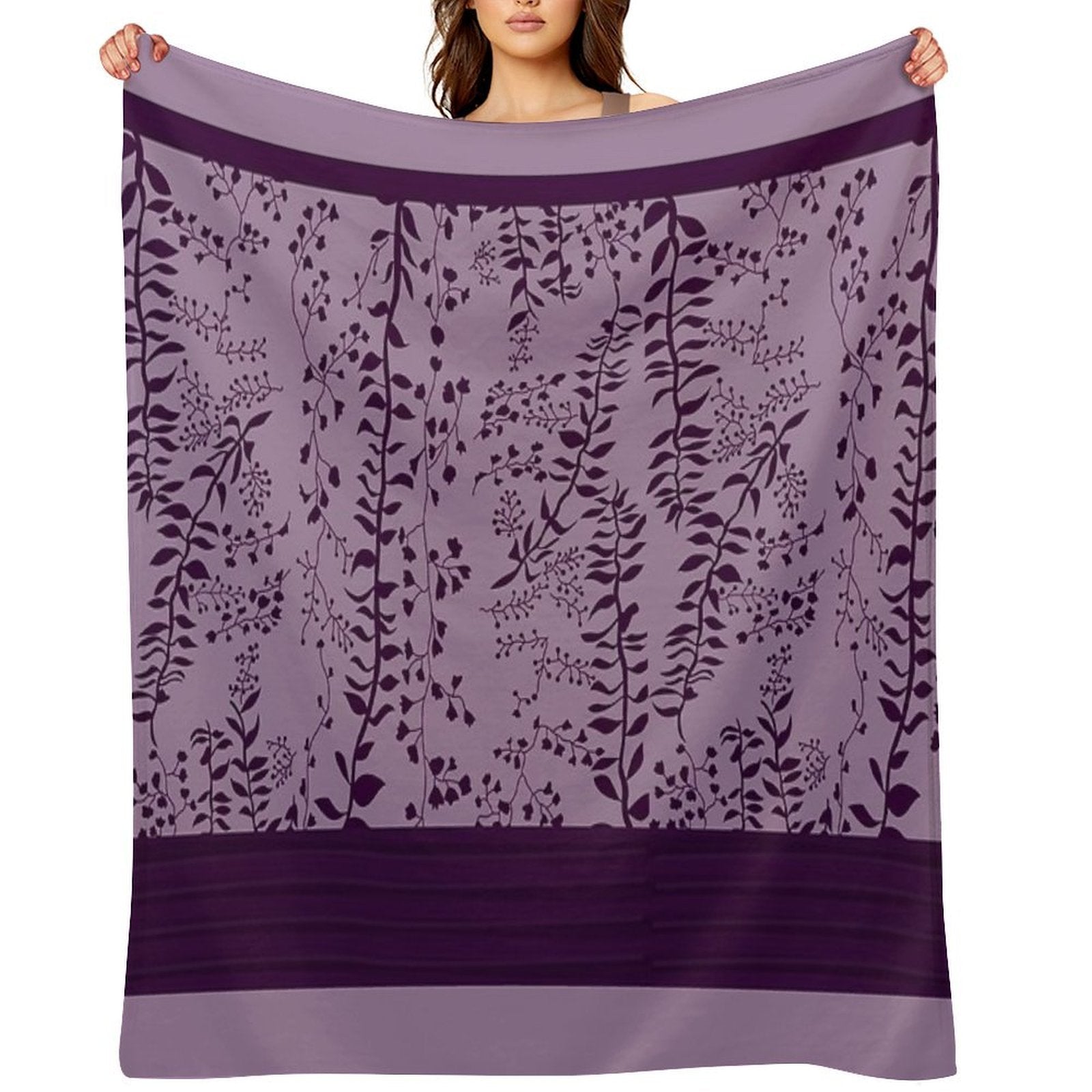 Bella Swan's Comforter Set Replica  Purples Cool - Version 2  Twilight Saga Fanart Quick-dry Throw Blanket