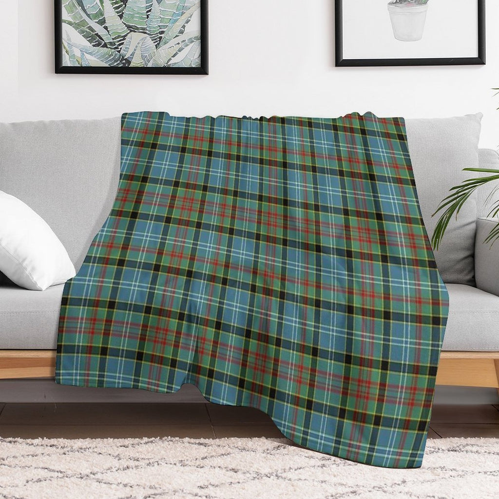 Clan Caldwell Tartan Comfort Throw Blanket