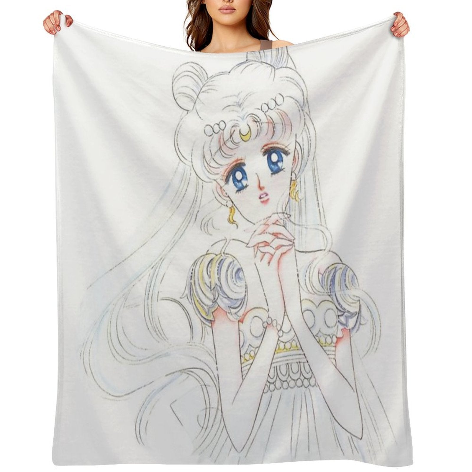 Princess Serenity Compact Throw Blanket