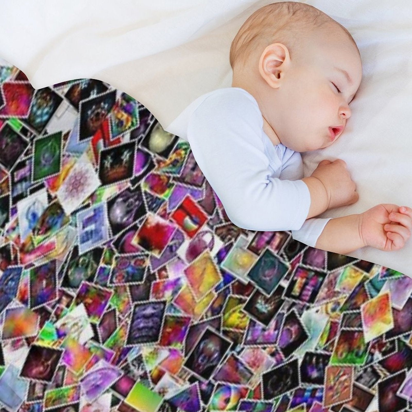 Collage Mania-Available As Art Prints-Mugs,Cases,Duvets,T Shirts,Stickers,etc Velvety-soft Throw Blanket
