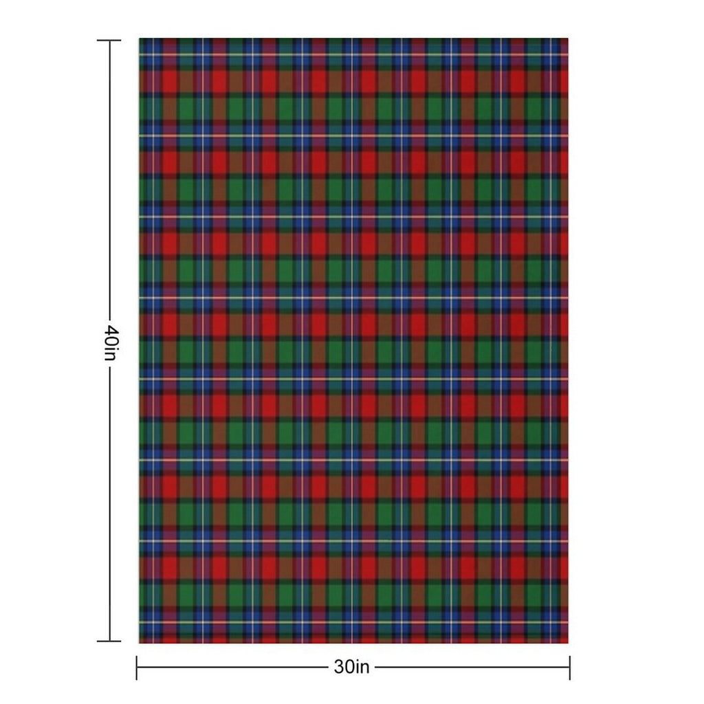 Clan Kilgour Tartan Compact Throw Blanket
