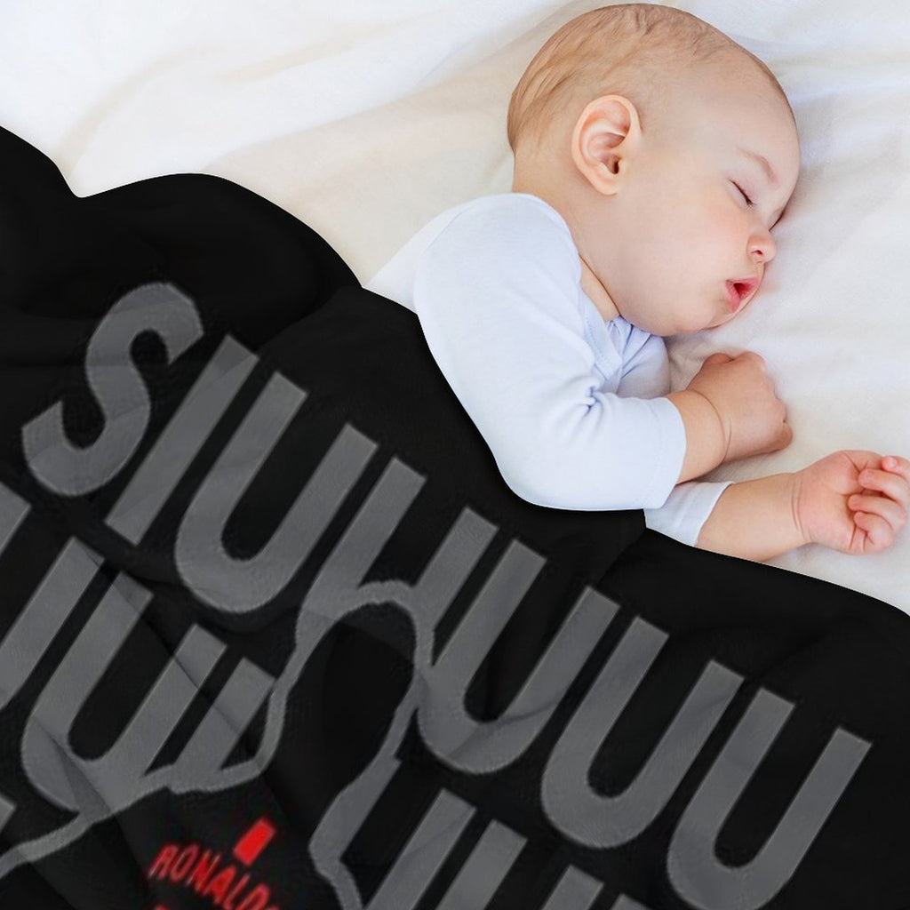 Cristiano Ronaldo 7 Travel-friendly Throw Blanket