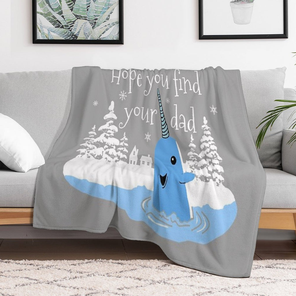 Bye Buddy Hope You Find Your Dad All-season Throw Blanket