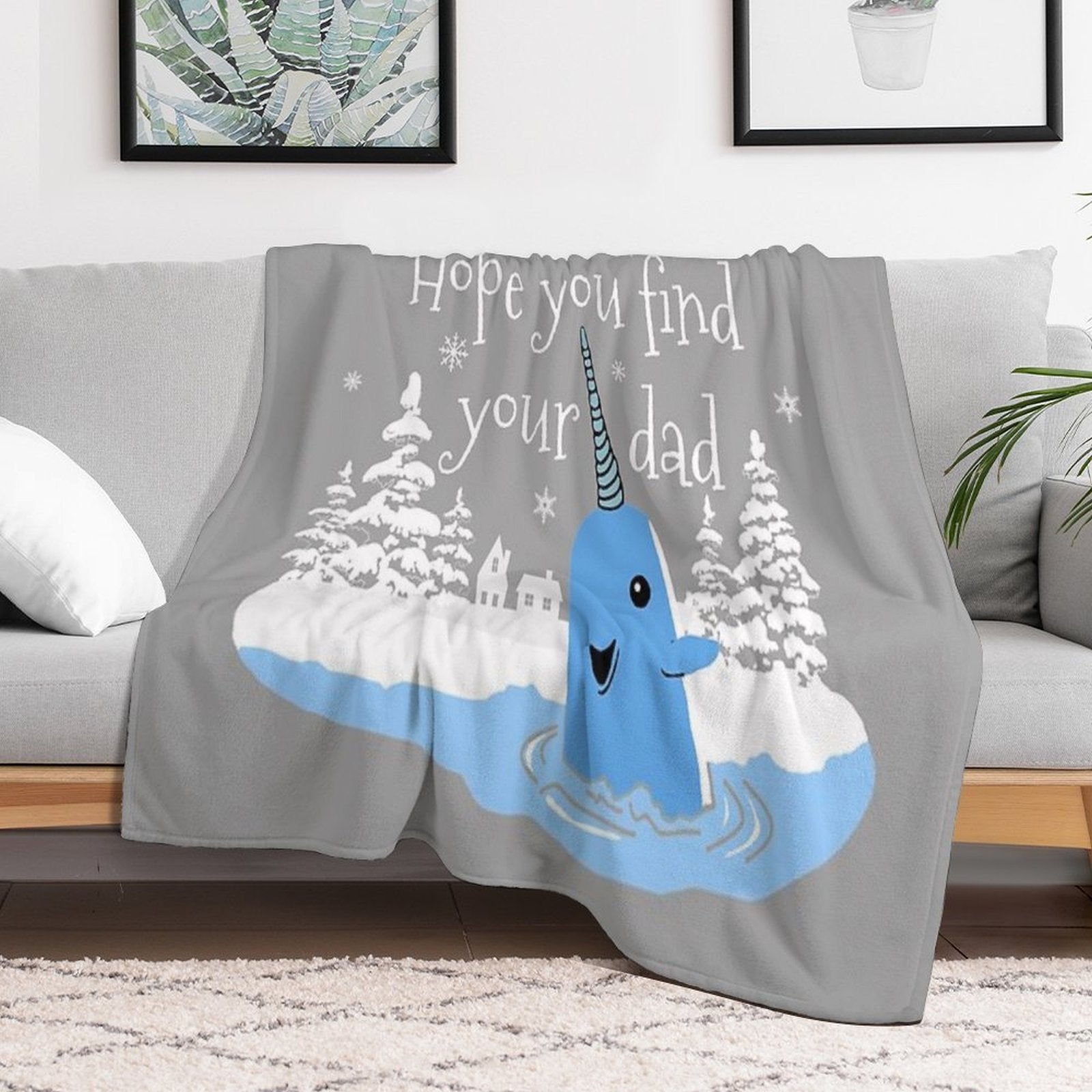 Bye Buddy Hope You Find Your Dad All-season Throw Blanket