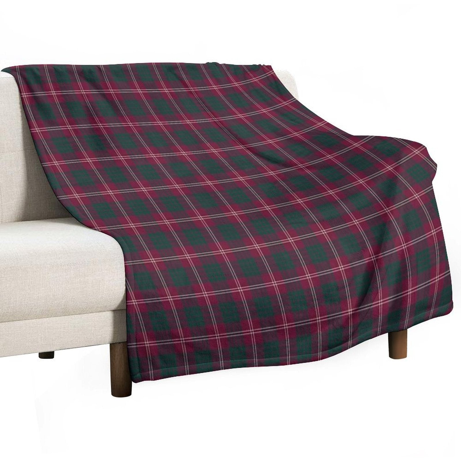 Clan Crawford Tartan Premium Throw Blanket