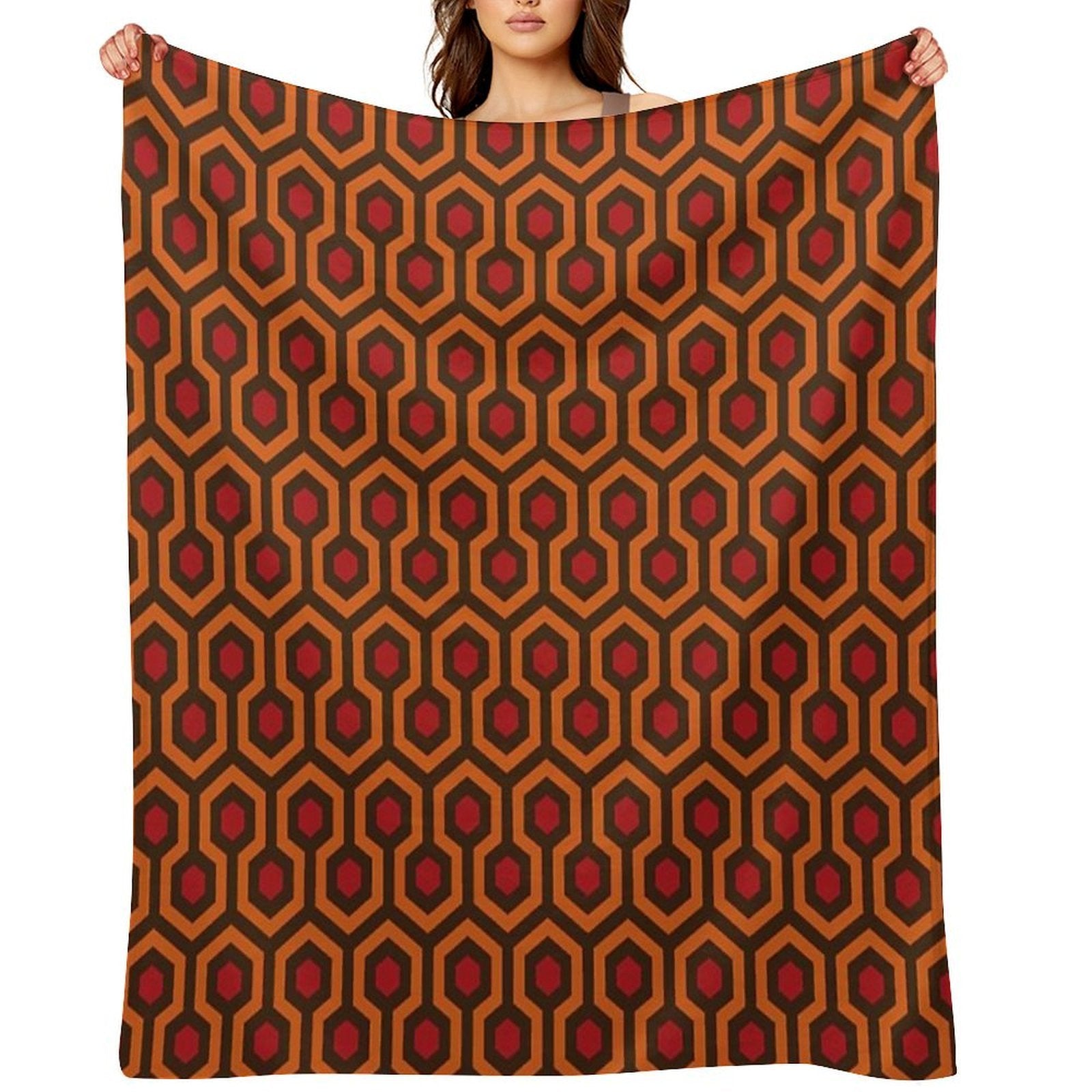 The Overlook Hotel Carpet Lightweight Throw Blanket