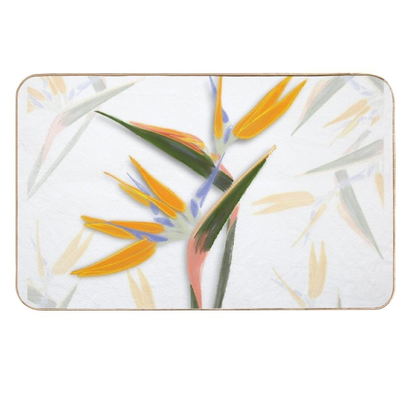Bird of Paradise  Dirt-Trapping Bath Mat