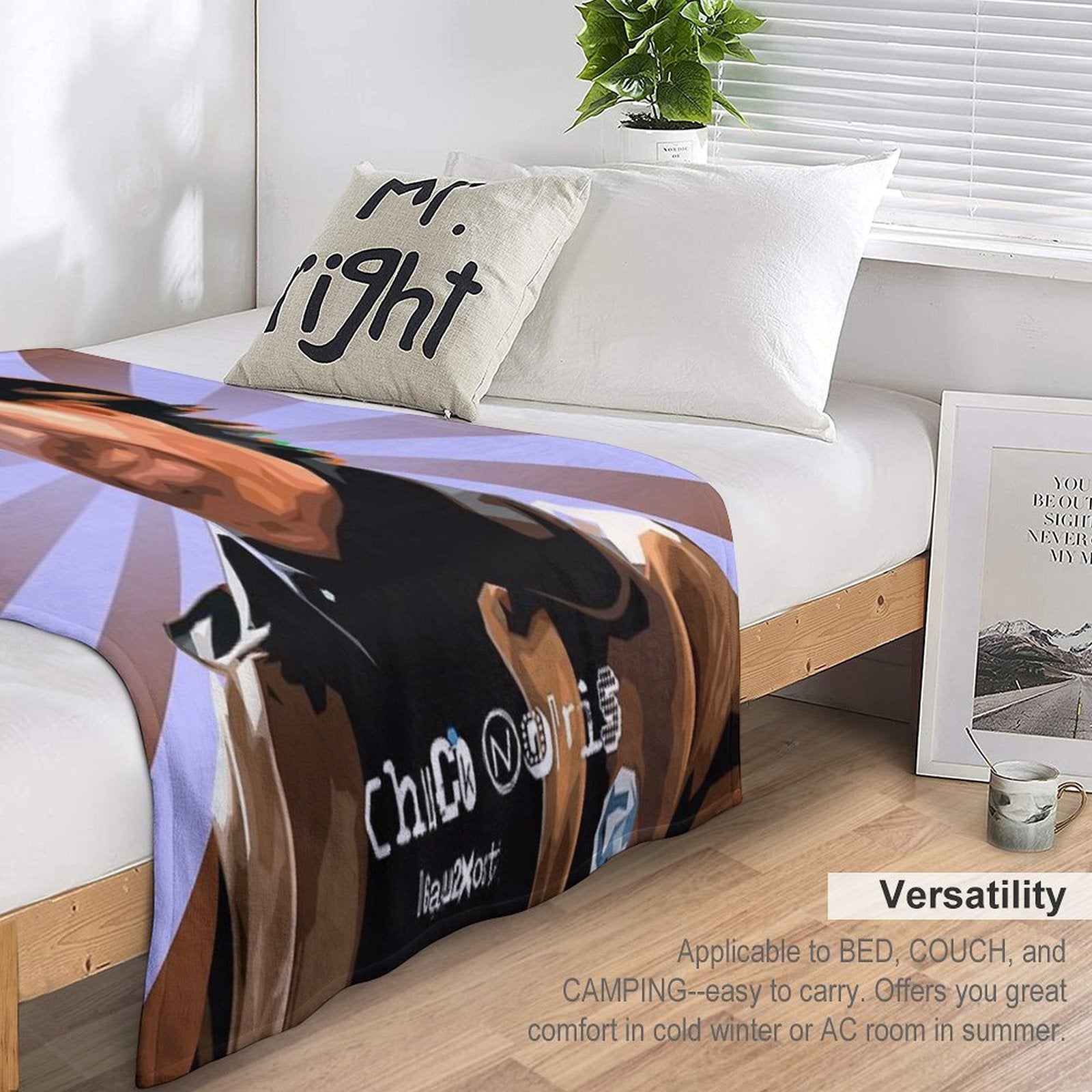 Chuck Norris Multi-functional Throw Blanket