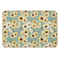 Blossom Sunflowers  Absorbent Bath Mat