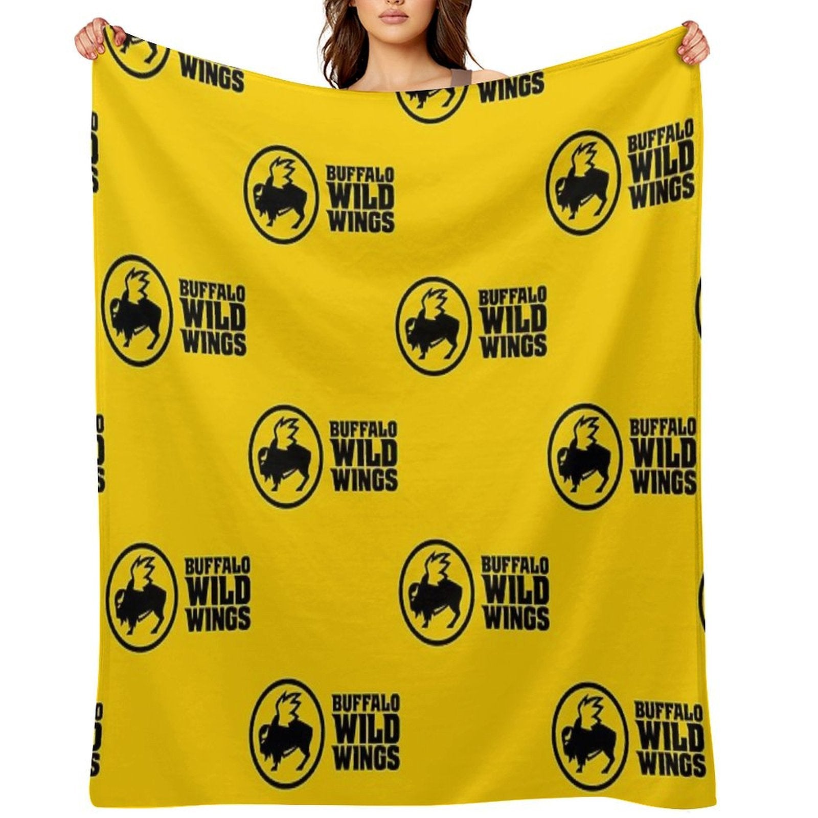 Buffalo Wild Wings Resto Comfort Throw Blanket