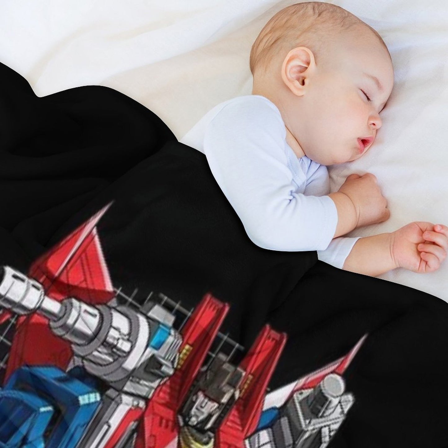 ⭐Starscream Decepticon Transformer G1 V2⭐ Eco-conscious Throw Blanket