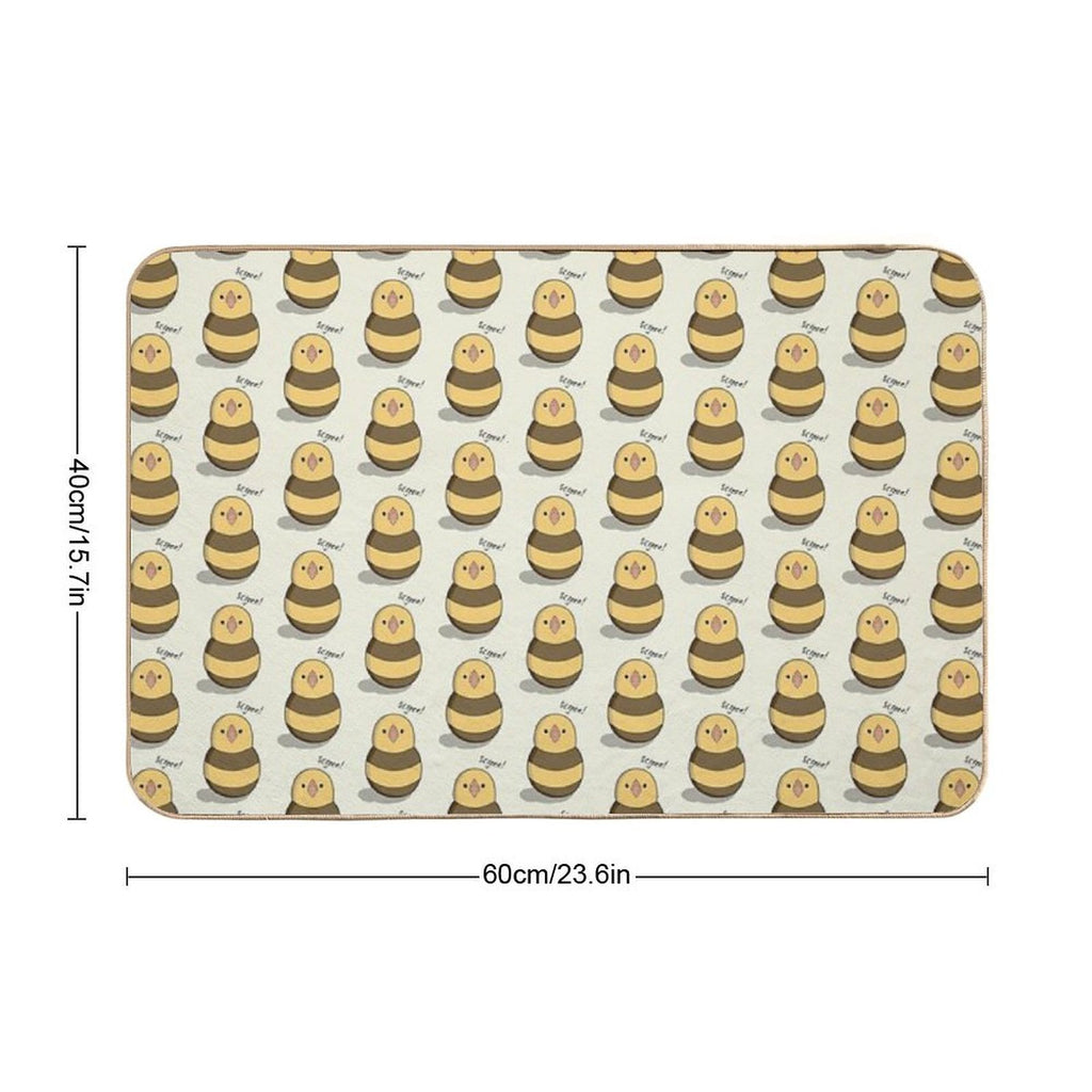 The Great Scree  Dirt-Trapping Bath Mat