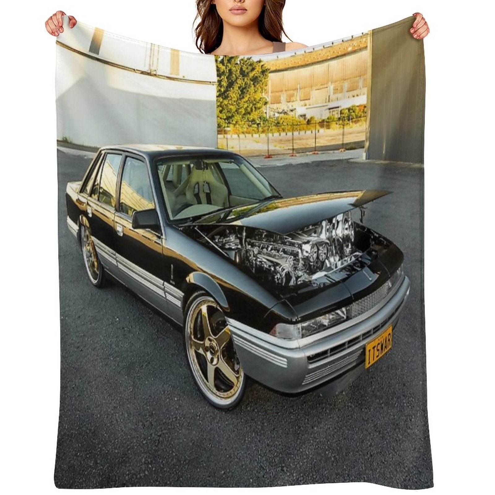 ITSWAR Holden VL Calais Quick-dry Throw Blanket