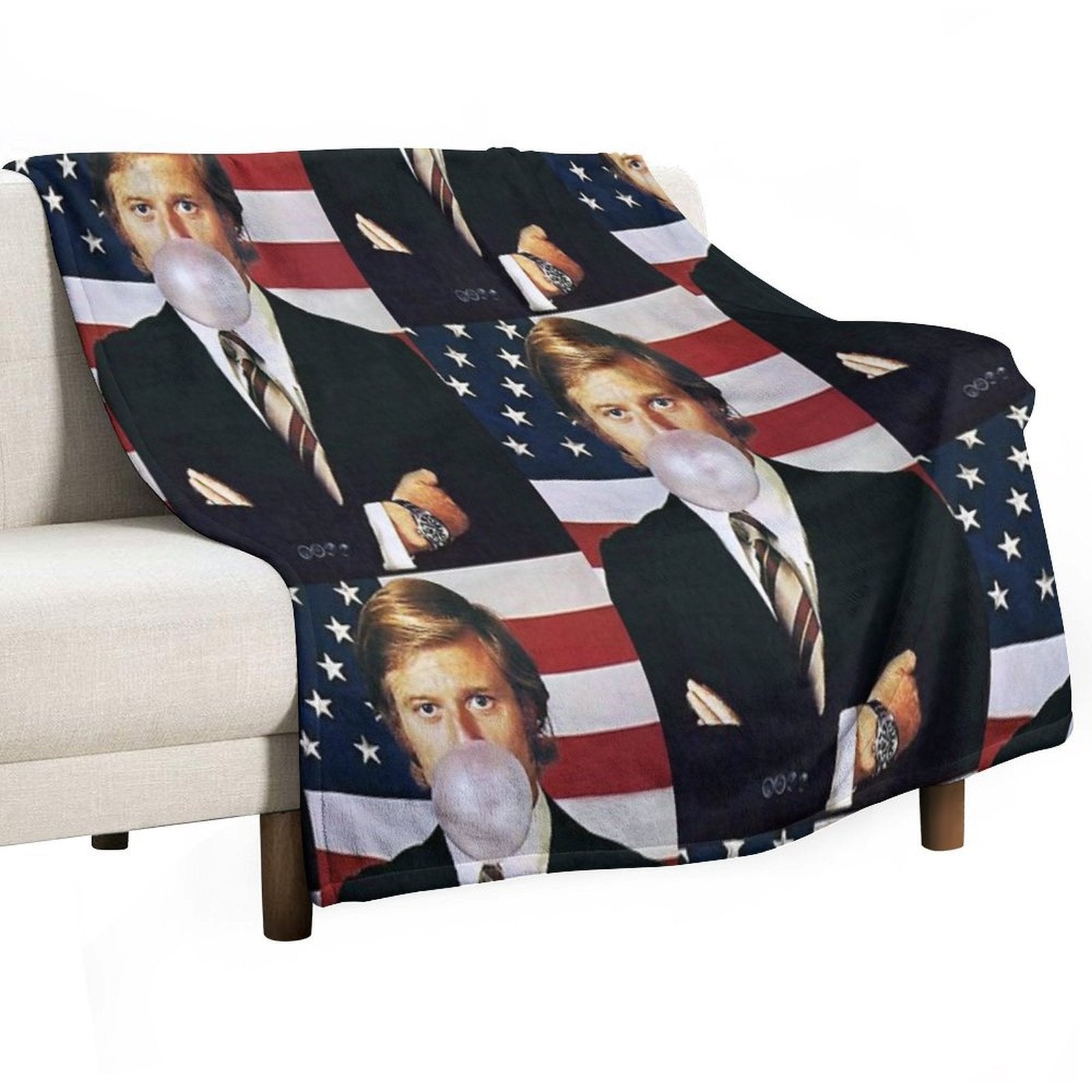 Robert Redford Sustainable Throw Blanket