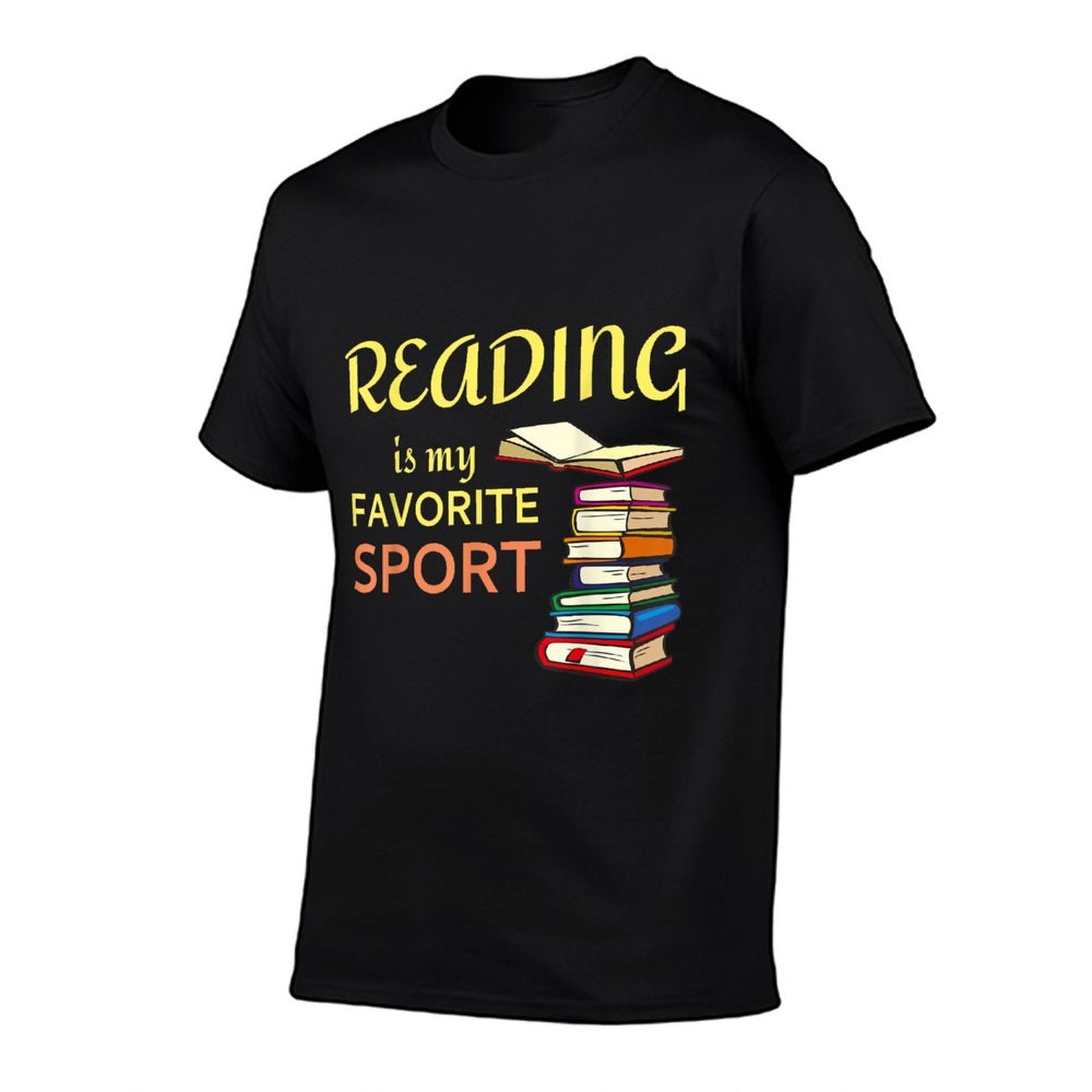 Funny Reading Is My Favorite Sport for Book Lovers  Polyester Blend T-Shirt