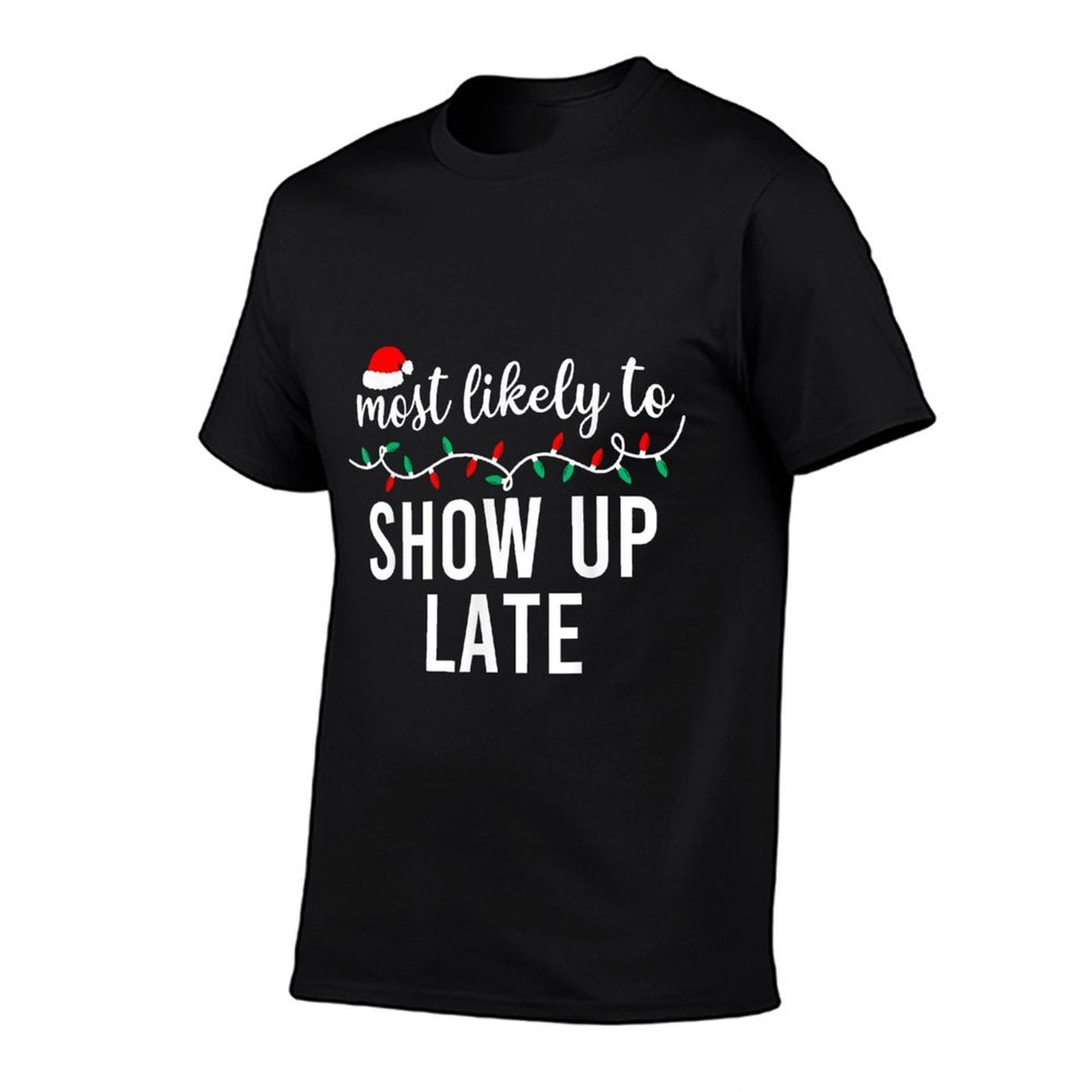 Most Likely To Christmas Matching Family Pajamas Funny  Fade-proof Color T-Shirt