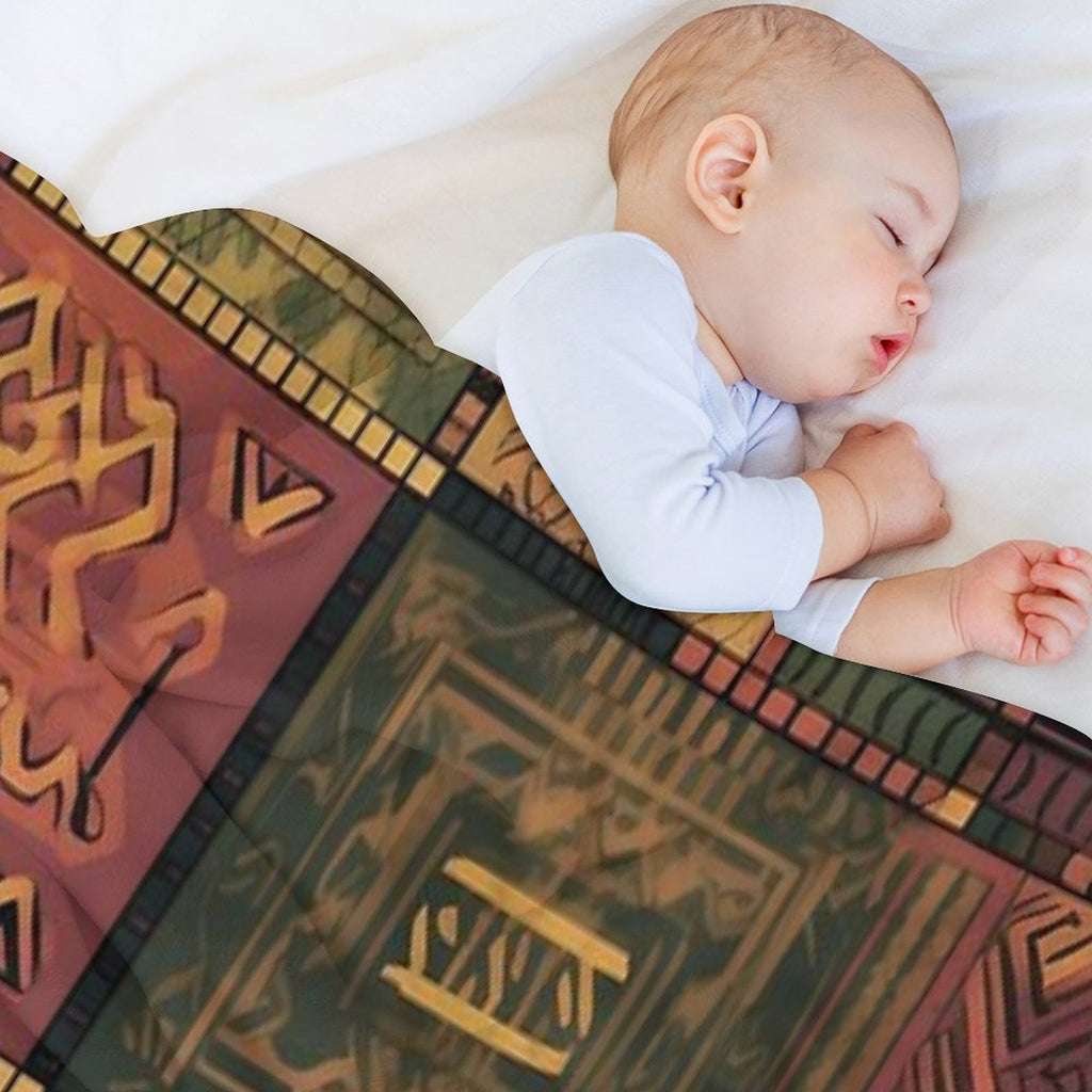 Ethnic Pattern. Geometry. Comfort Throw Blanket