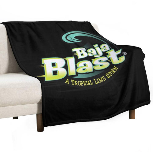 Baja Blast Plain Logo Compact Throw Blanket