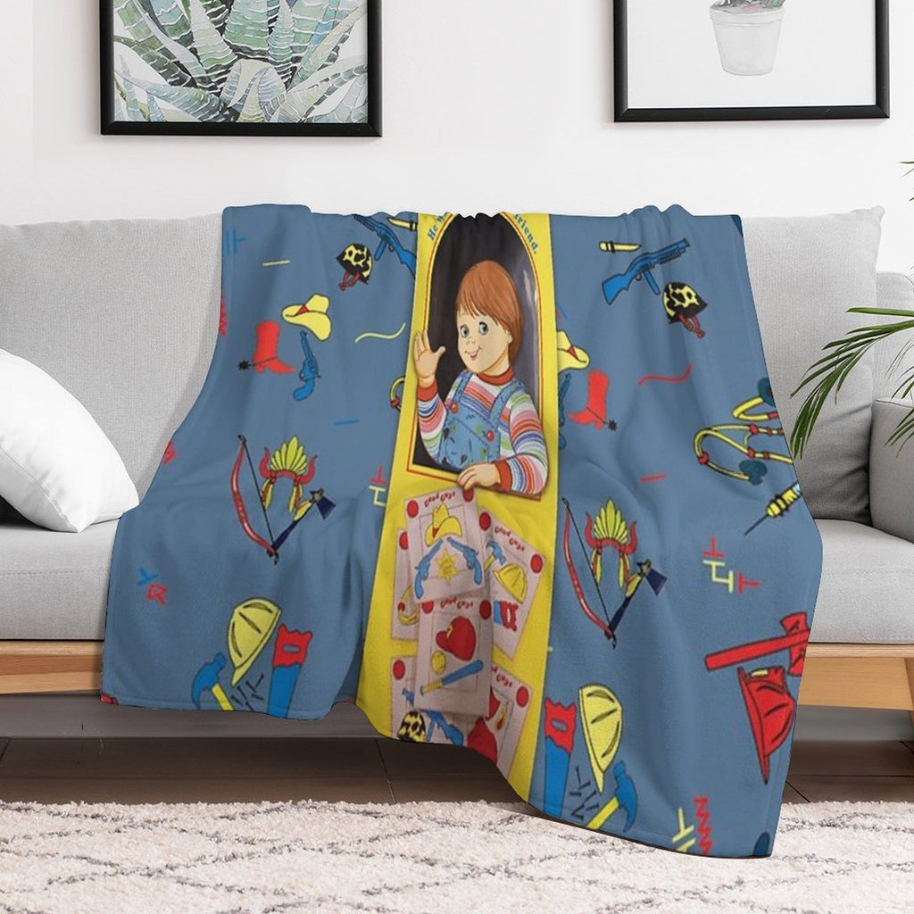 The Good Guys - Childs Play Ft. Chucky Comfort Throw Blanket
