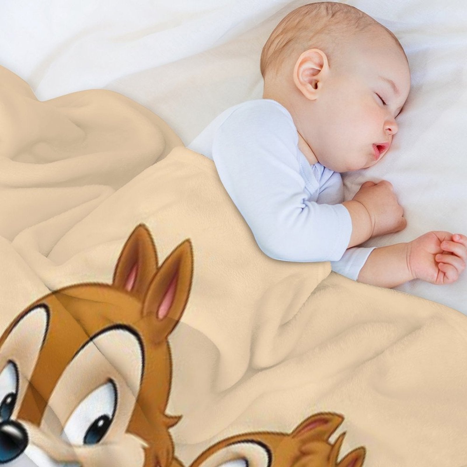 Squirrel, Chip, And Dale Chipmunks Gift-ready Throw Blanket