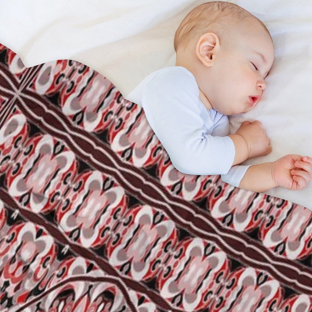 Oriental Rug Quick-dry Throw Blanket