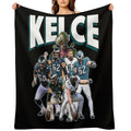 Jason Kelce Eagles All-season Throw Blanket