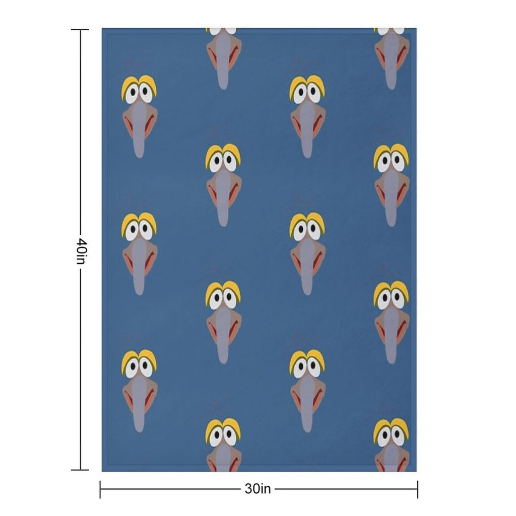 Gonzo Sustainable Throw Blanket