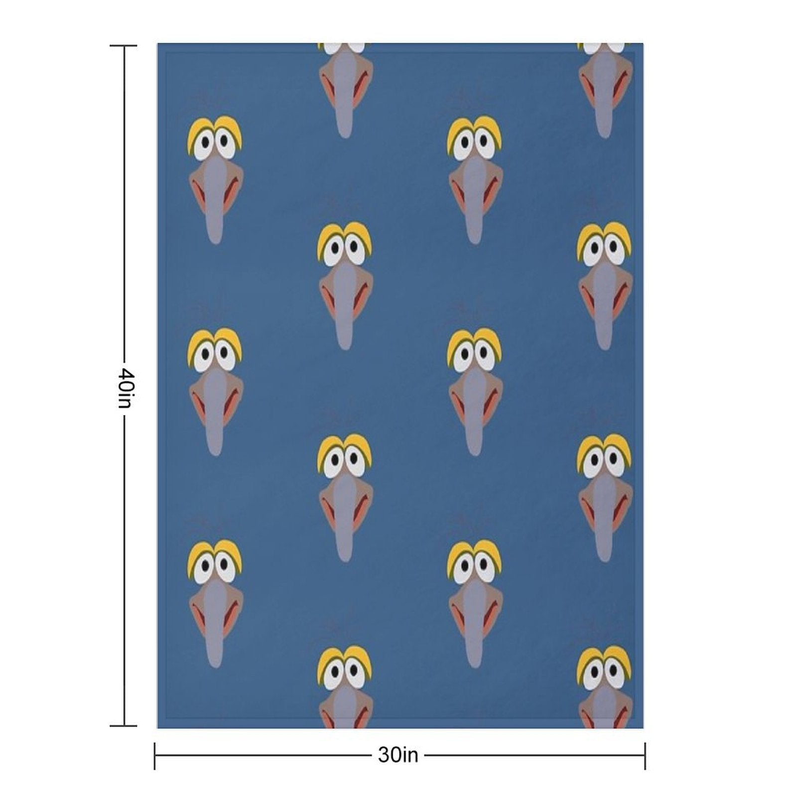 Gonzo Sustainable Throw Blanket