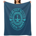 Camp Half Blood - Half Gift-ready Throw Blanket