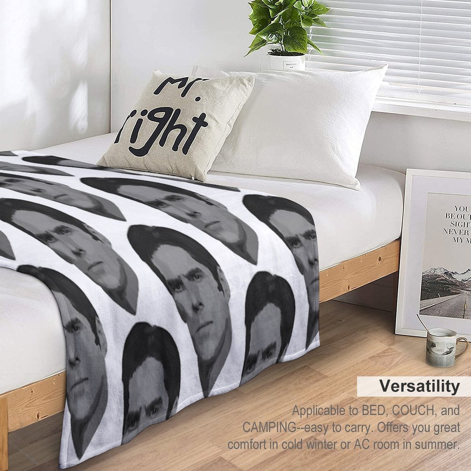 Aaron Hotchner Premium Throw Blanket