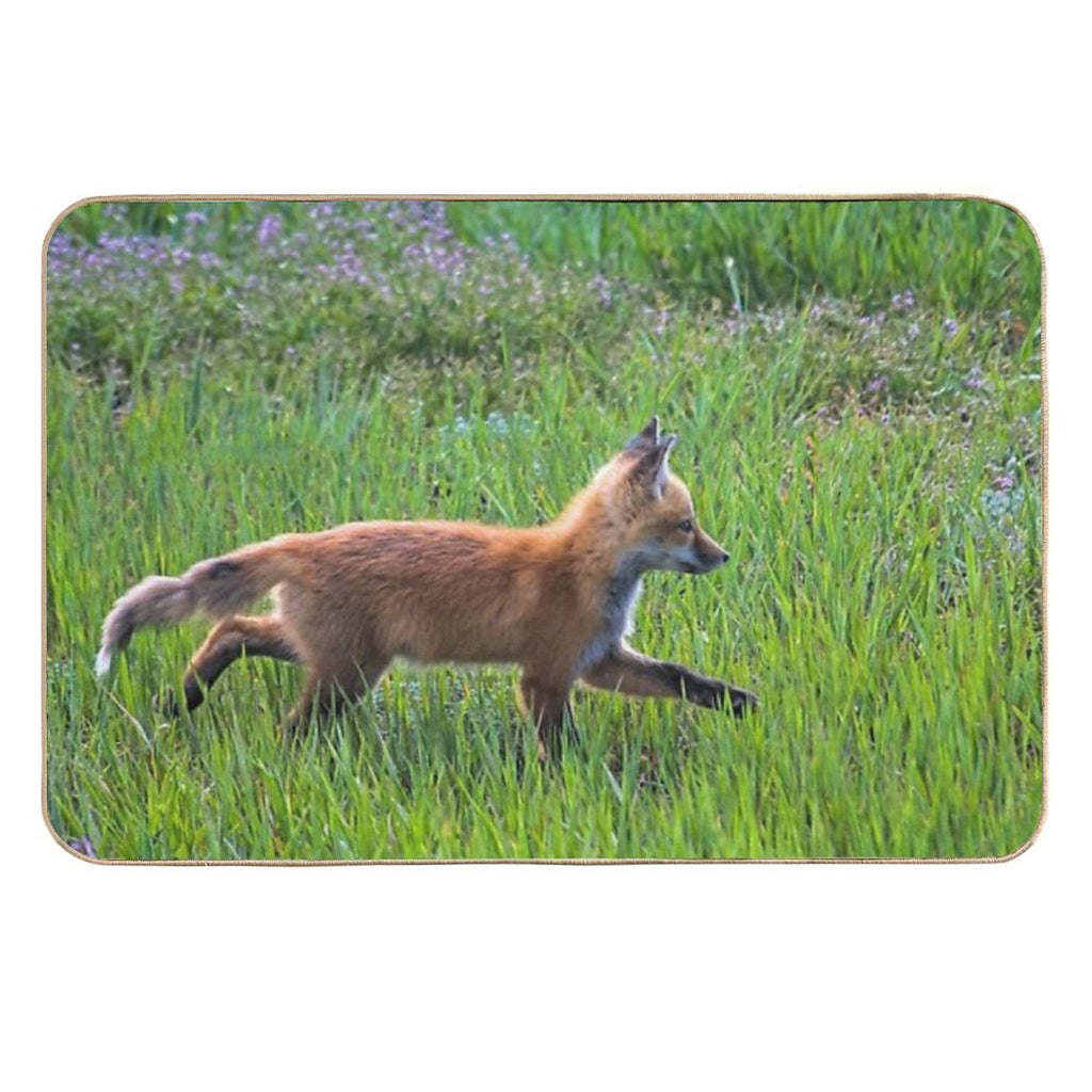Fox Trot Durable Bath Mat