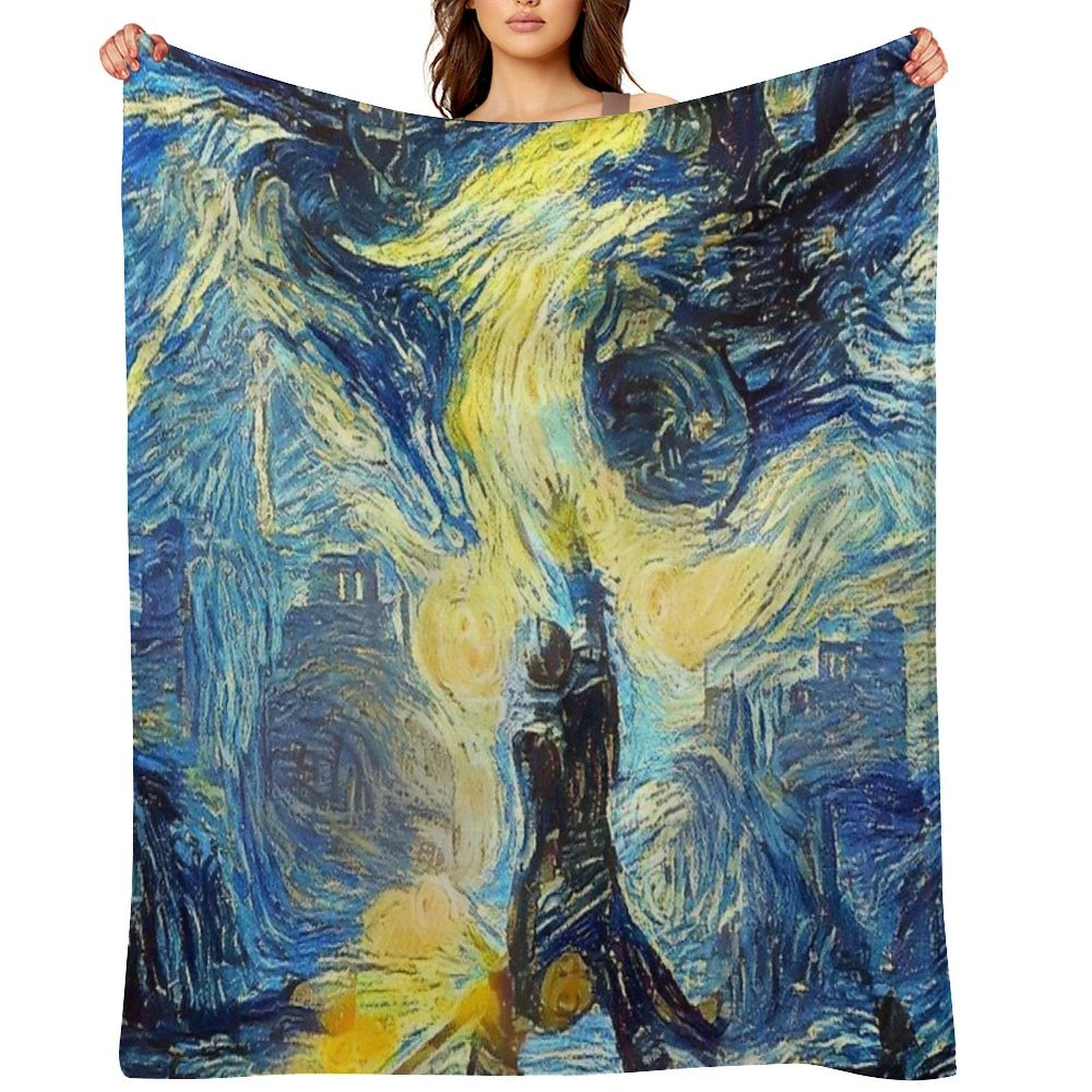 Dragon Age Inquisition Starry Night Premium Throw Blanket