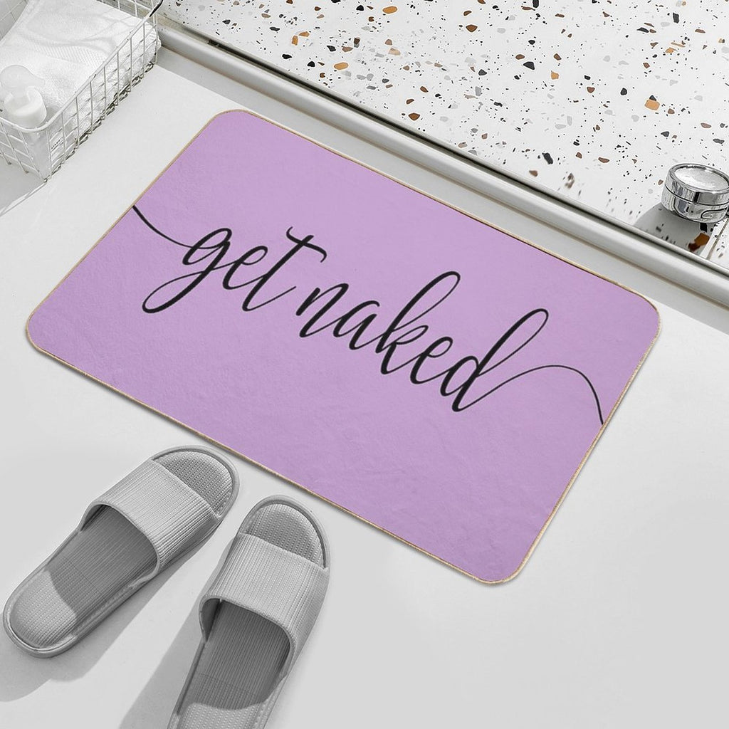 Get Naked Lilac  High-Traffic Bath Mat
