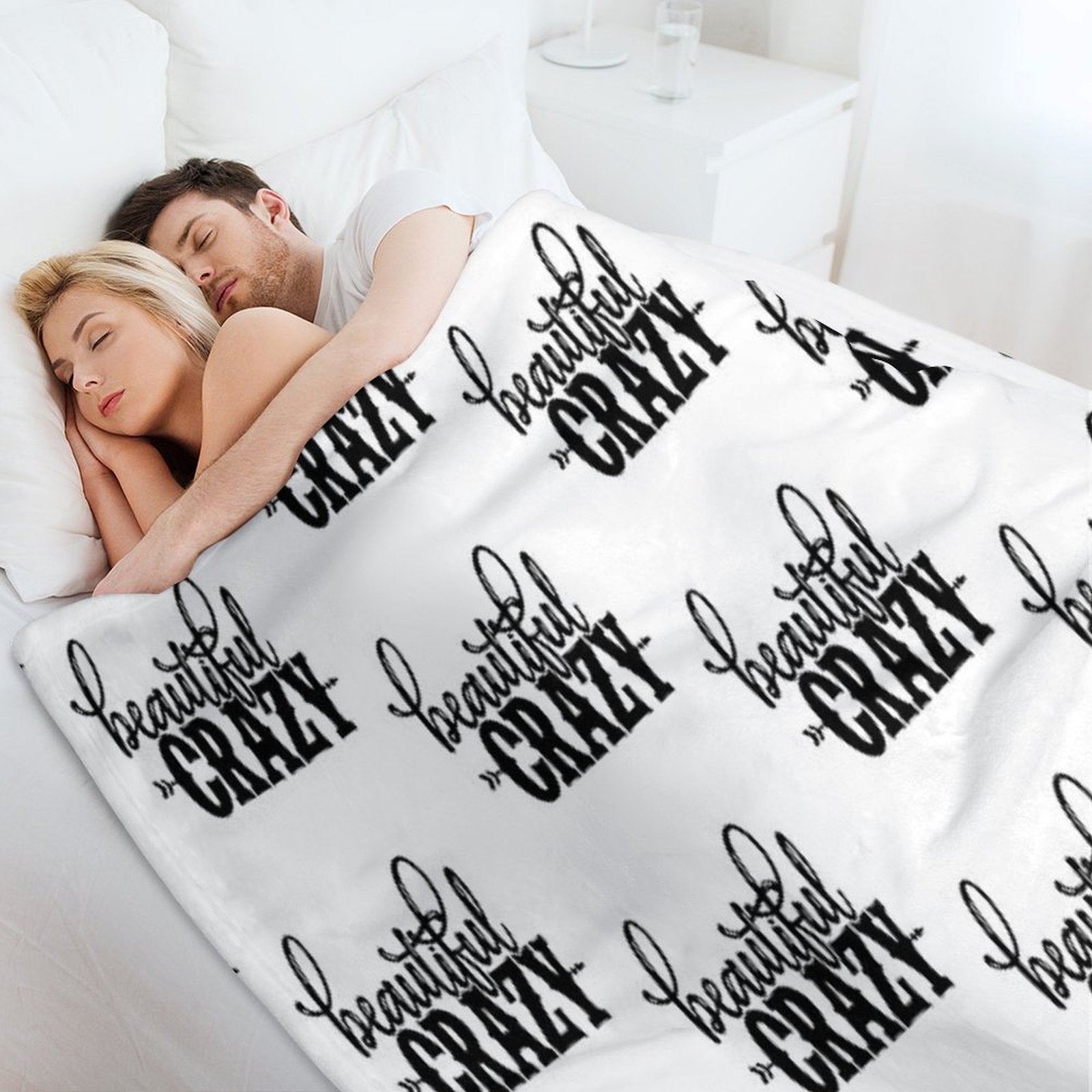 Beautiful Crazy Durable Throw Blanket