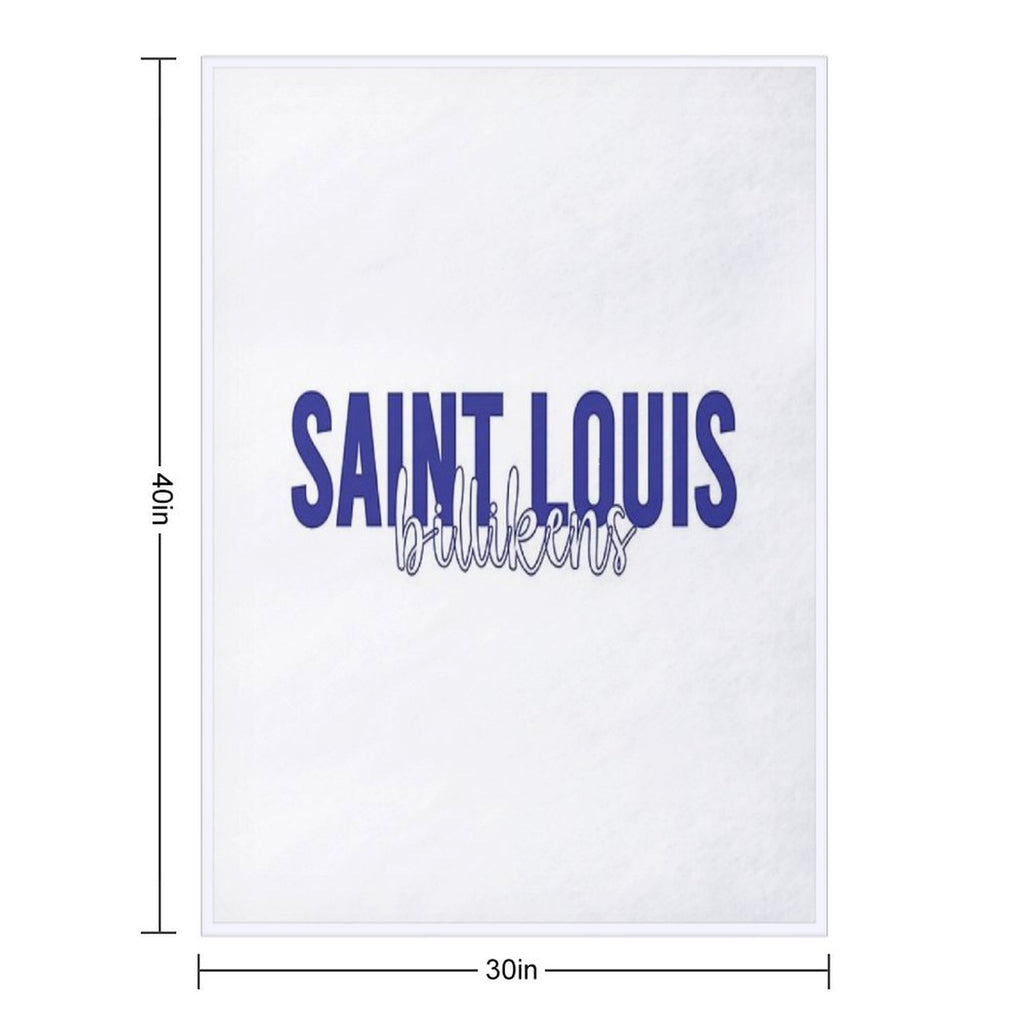 Saint Louis University Billikens Eco-conscious Throw Blanket