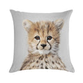 Baby Cheetah - Colorful Soft Bedroom Essential Throw Pillow