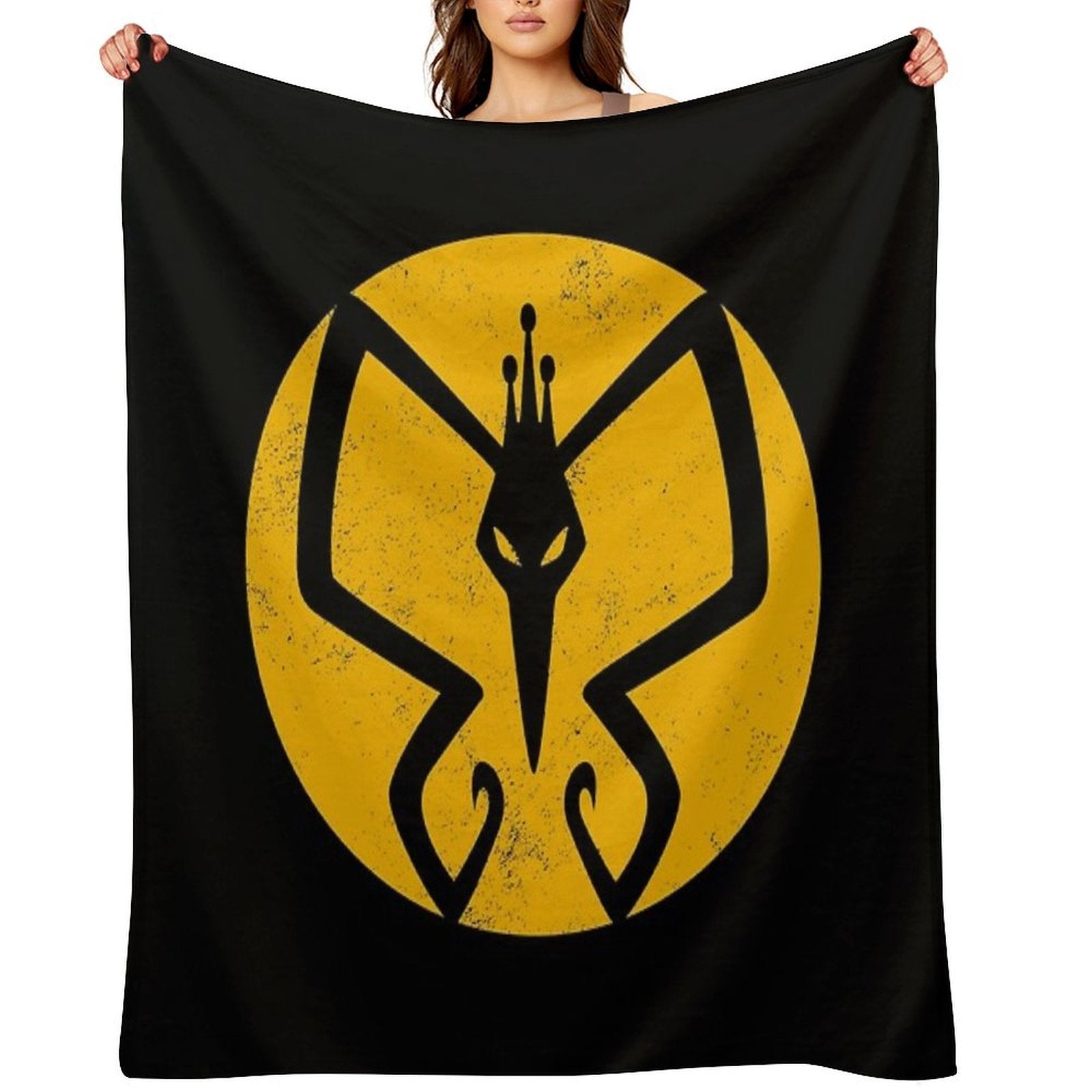 The Monarch Logo — The Venture Bros. Travel-friendly Throw Blanket