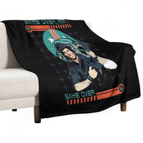 Aliens Game Over Man Multi-functional Throw Blanket