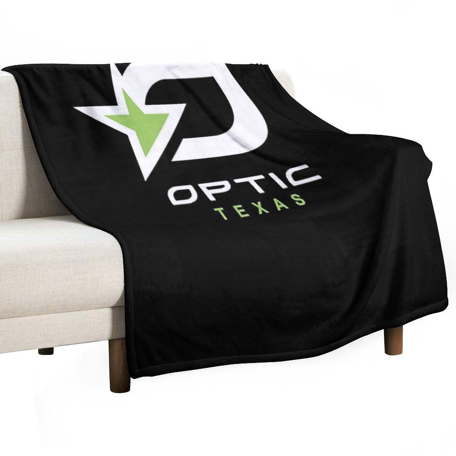 OpTic Texas Merch Shirt Essential Eco-conscious Throw Blanket