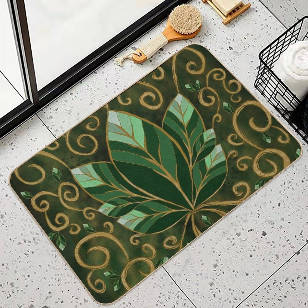Celtic Pattern  Long-Lasting Bath Mat