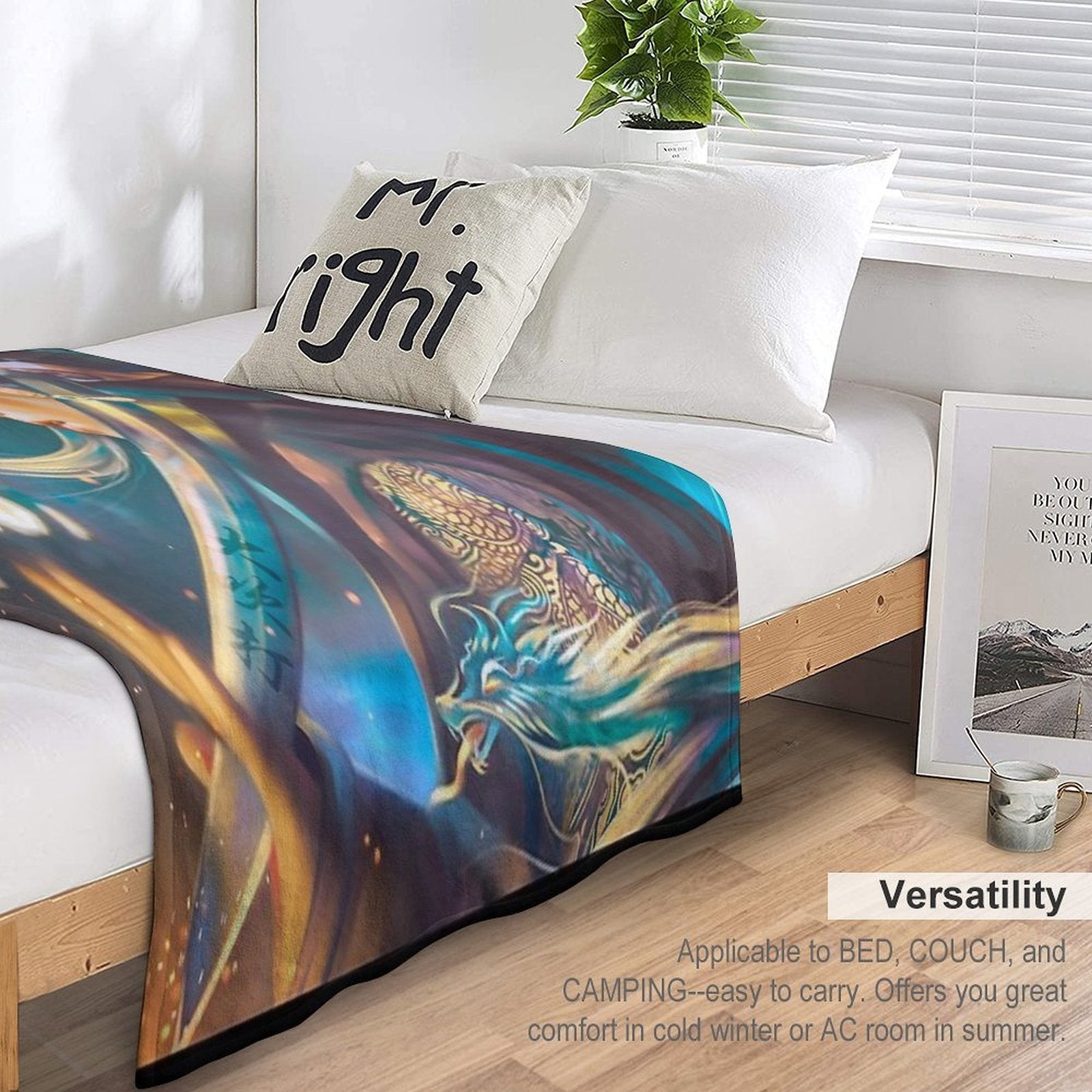 Agust D Daechwita Multi-functional Throw Blanket