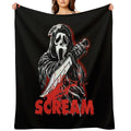 Scream Movie Gift-ready Throw Blanket