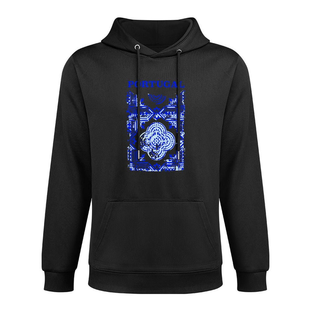 Portugal Retro Tiles Best Design Unisex Design Hoodie