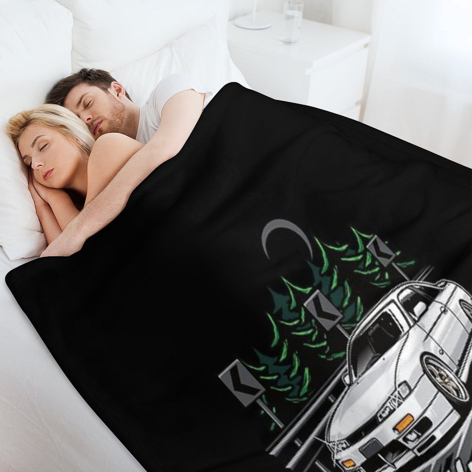 Silvia S14 Kouki Anti-pilling Throw Blanket