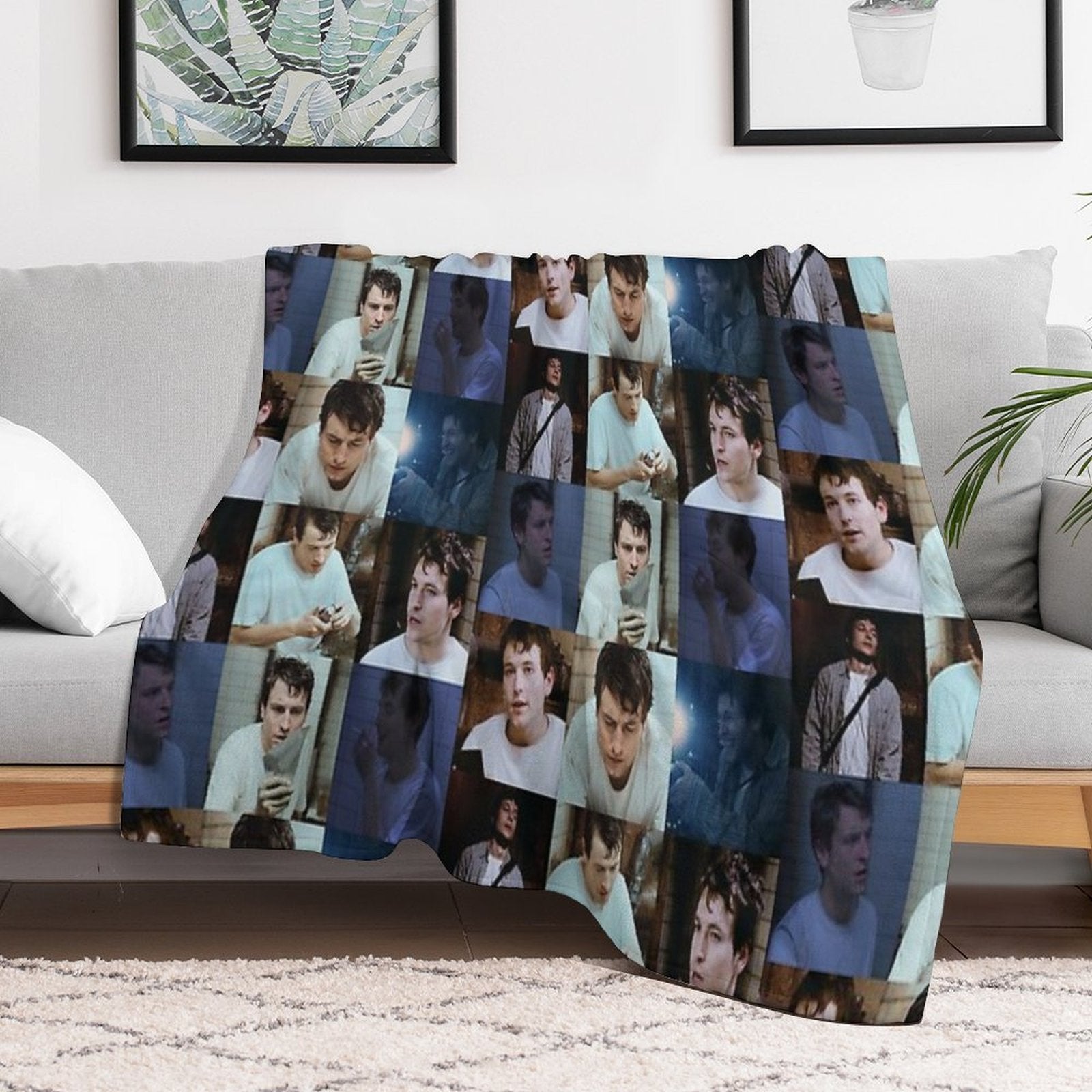 Adam Stanheight (Leigh Whannell) Easy Care Throw Blanket
