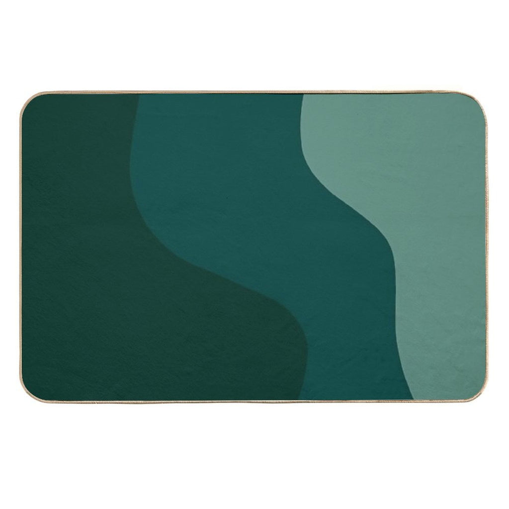 Abstract Minimal 63  Long-Lasting Bath Mat
