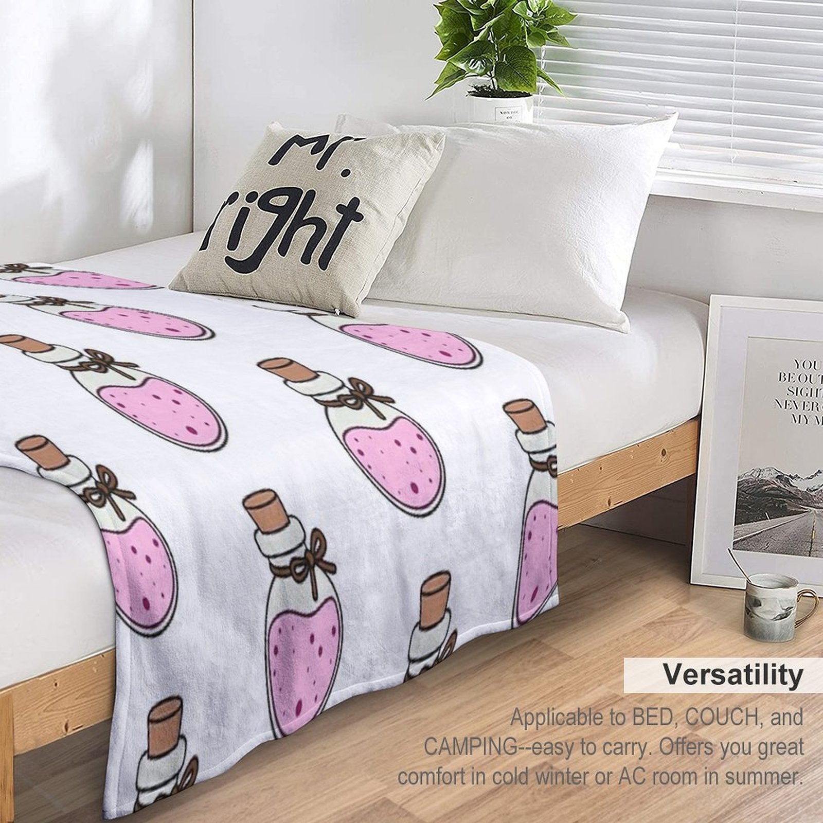 Love Potion Premium Throw Blanket